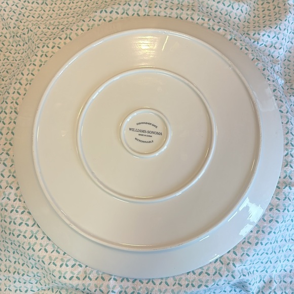 William Sonoma Bunny Band Platter - Picture 3 of 3